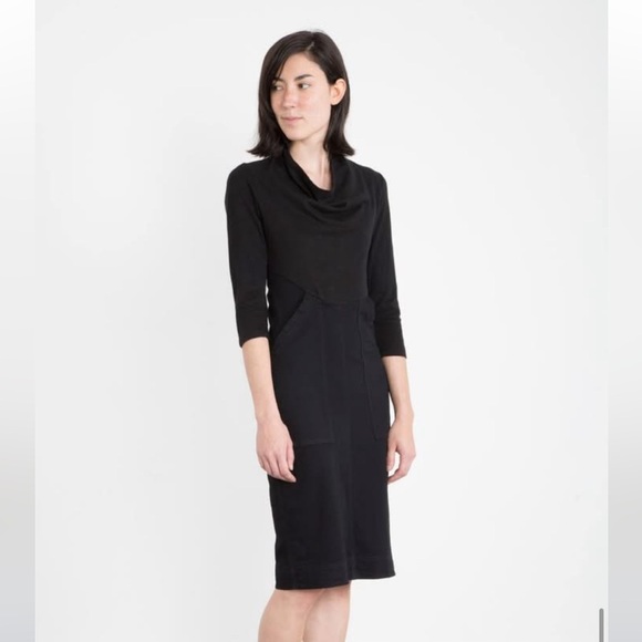 Prairie Underground Denim Day Dress Black Size S - Picture 1 of 11